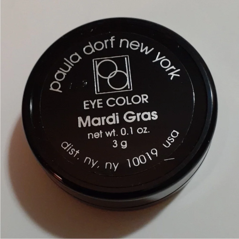 Paula Dorf Eye Color Eyeshadow, Contour, Liner MARDI GRAS 0.1oz / 3.0g BRAND NEW